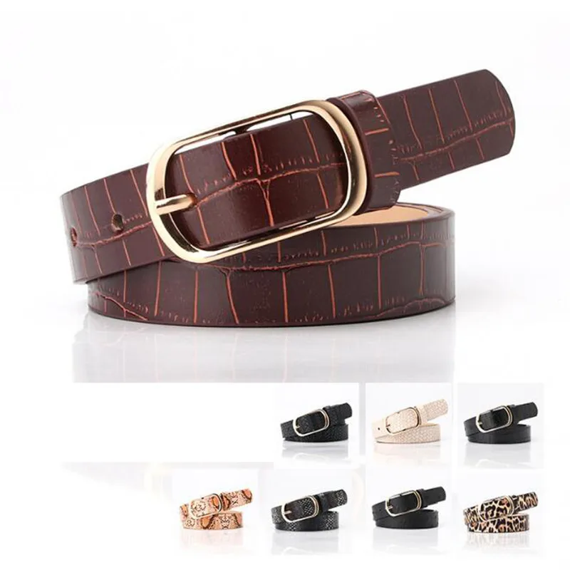 

2020 105cm Women PU Waist Belt Resin Long Belts Dress Band Female Round Buckle Cinturon Mujer Cinturone Para Hombre Strap Lady