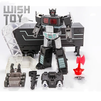 

Jinbao Transformation Mini OP Commander MPP10 MPP10-B MPP10B With Trailer Roller Flying Backpack Action Figure Robot Model Toys