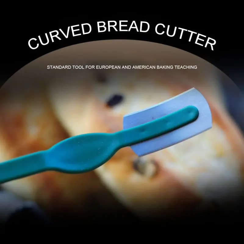 Нож для выпечки хлеба лопатки теста десерт режущие изогнутые лезвия легко моются