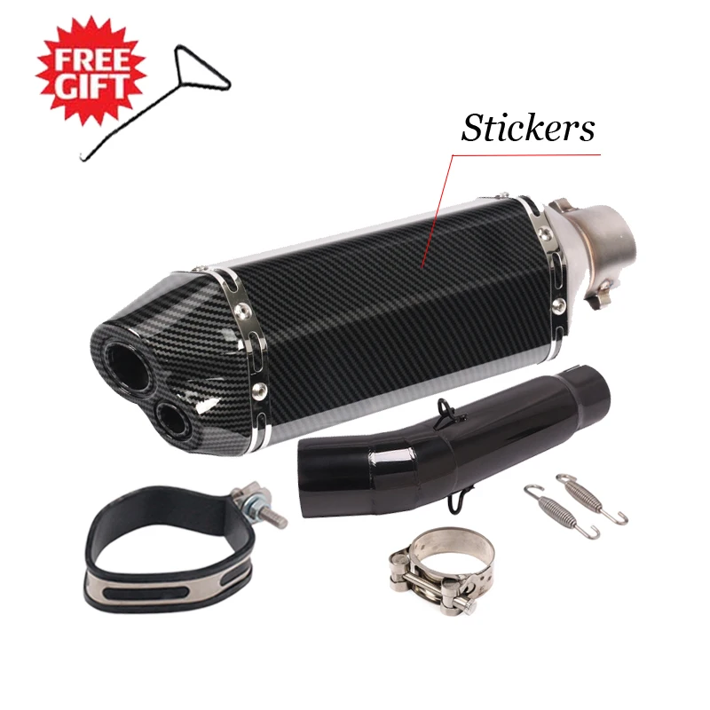 Slip On For SUZUKI GSX-S750 BK750 GSR750 GSX S750 2017-2020 Motorcycle Exhaust Systems Escape Moto Modified DB Killer Link Pipe - Image 6