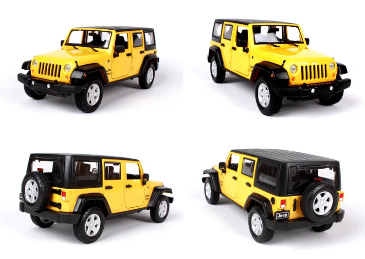 Maisto 1:24 Jeep WRANGLER Коллекционное издание металлическая литая модель автомобиля детские игрушки подарок