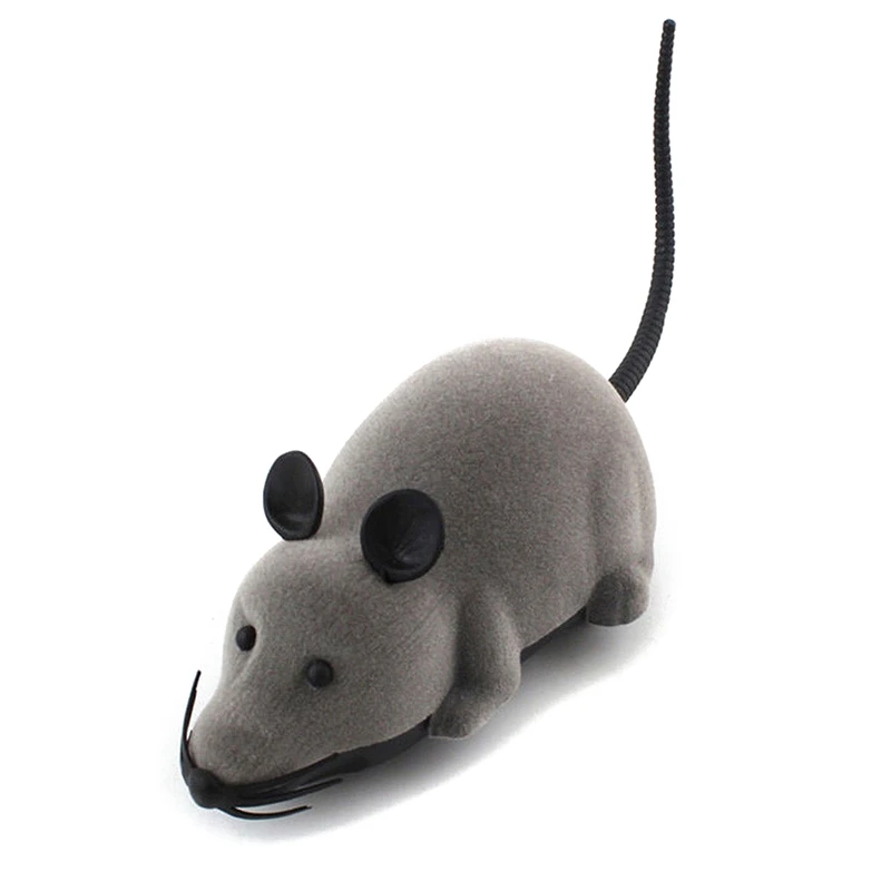 Wireless Remote Control RC Electronic Rat Mouse Mice For Cat Dog Pet Funny Toy