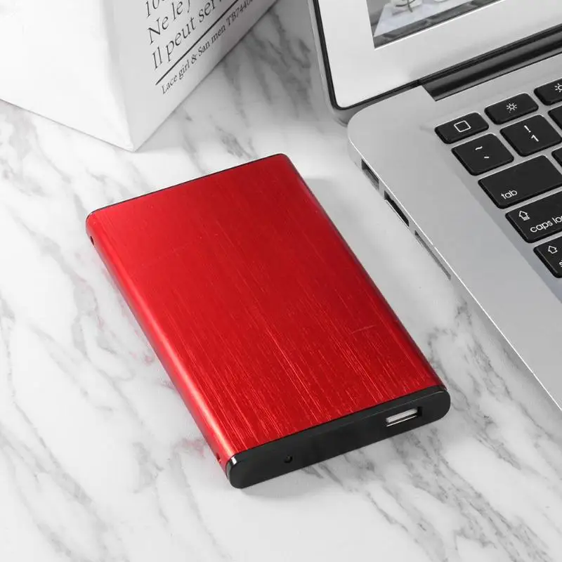 Vktech 2,5 дюймов USB 2,0 IDE HDD жесткий диск внешний жесткий диск Корпус коробка с светодиодный свет для ПК ноутбук Настольный дропшиппинг