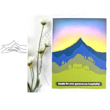 

Mountain Metal Cutting Dies for Scrapbooking Embossing Dies Cards Making Paper Craft Decoration cutting dies