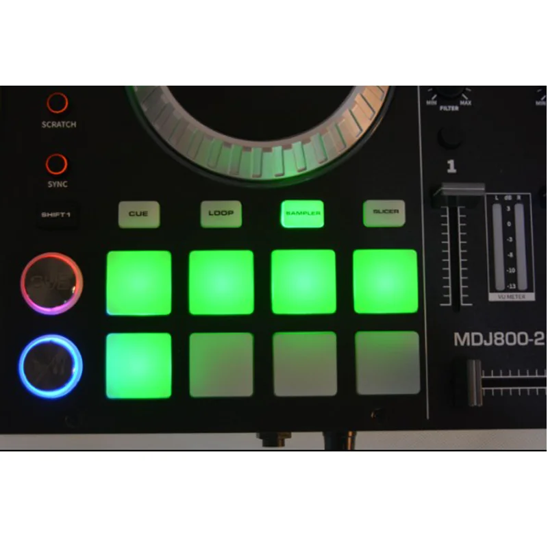 Контроллер BLACKNOTE DJ MIDI para reproductores de audio de consola mezcladora de sonido mesa de mezclas dj. DJ Mezc