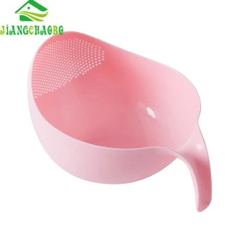 

Plastic Colander Sieve Rice Washing Filter Strainer Basket Kitchen Tools Food Grade Beans Sieve Fruit Bowl Drainer Cleaning