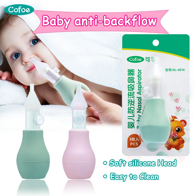 Cofoe, Детский носовой аспиратор, очиститель носа для новорожденного ребенка, сопли, абсорбирующие бытовые Носовые всасывания, медицинское устройство, уход за ребенком, безопасность