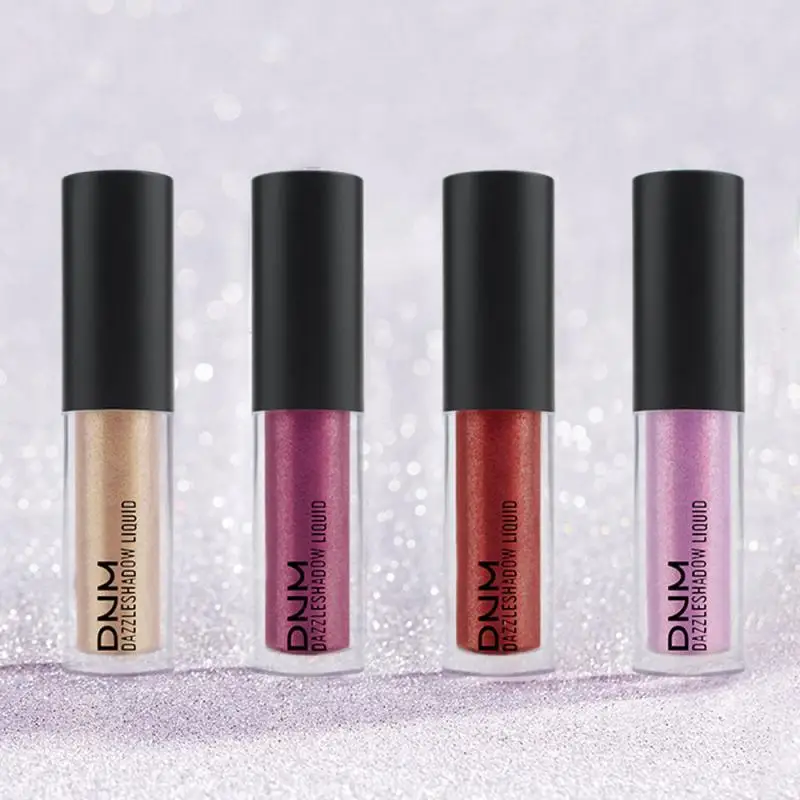 10 Color Liquid Eyeshadow Diamond Pearly Polarized Colorful Makeup Metallic Shiny Lasting Waterproof Eyeshadow Portable TSLM1