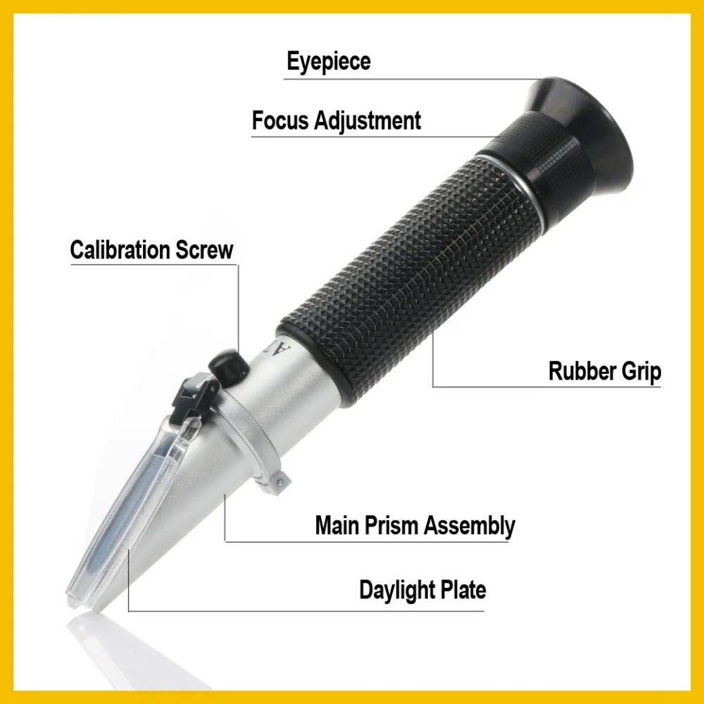 Спиртовой рефрактометр Портативный спиртометр|refractometer alcohol|alcohol refractometerrefractometer wine