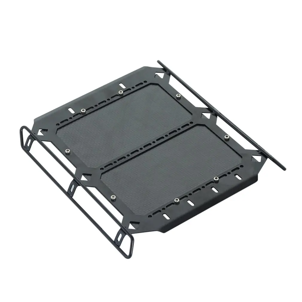 

1/10 Remote Control Car Climbing Car Hard Shell Roof Metal Luggage Rack Modified Upgrade Accessories
