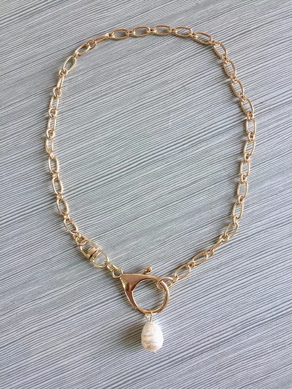 Vsco девушка joyas хип-хоп sieraden erkek kolye collier femme bijoux freswater жемчужная цепочка на шею ожерелья de moda