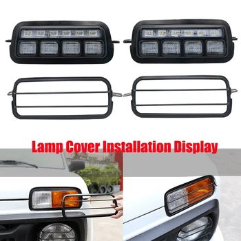 

2Pcs Applicable To Lada Niva 4x4 1995+Led Daytime Running Light over Turn Signal Light Drlpmma Car Headlight Replacement Parts