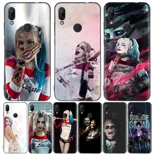 Suicide Squad Joker Harley Quinn Margot Robbie Black Cover Phone Case for Xiaomi Redmi Note 8 7 7S 7A 6 S2 GO K20 Pro 6A Mi 6X 5