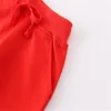 Jumping Meters New Arrival Red Children's Sweatpants Drawstring Autumn Spring Boys Girls Trousers Pants Baby Clothes 3