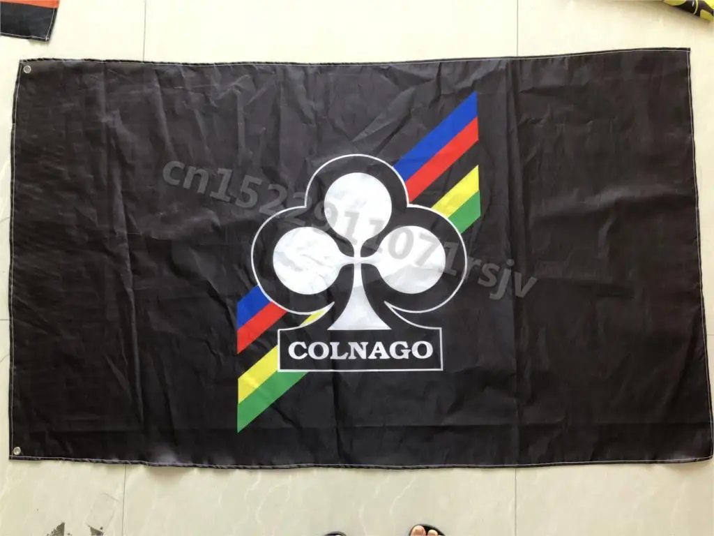 3ft x 5ft3 x 5ft Colnago логотип флаг баннер печать баннер, флаг из полиэстера Размер 150*90 см