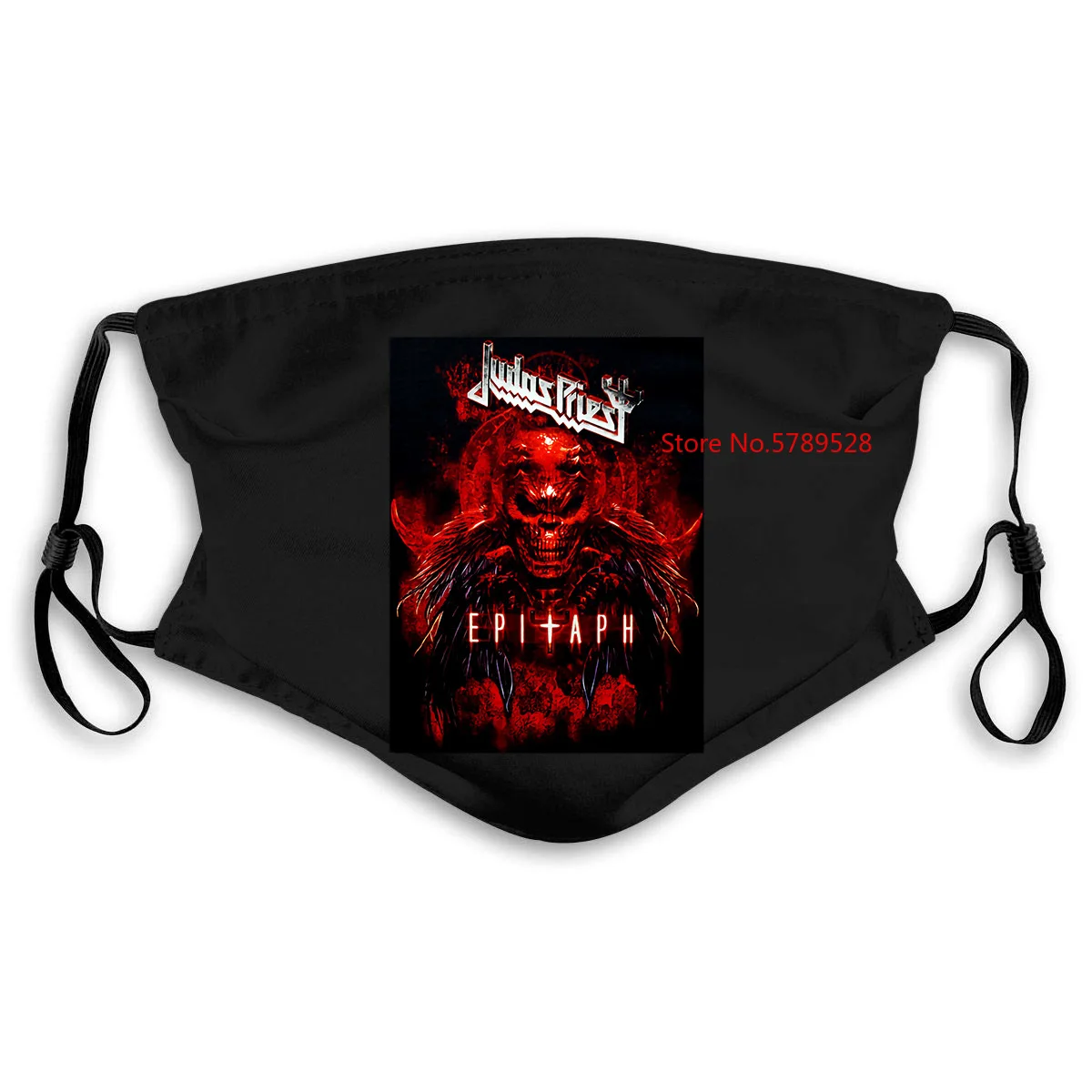 Judas Priest ɾpitaph Red Horns'-новый и официальный! Маска в стиле хип-хоп для женщин детей