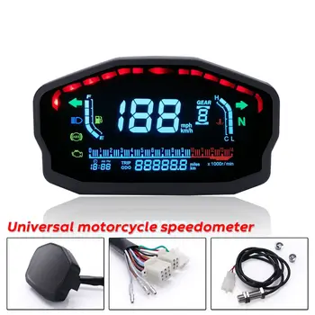 

Motorcycle Modification Color Screen LCD LCD Meters Speed Speed Water Temperature Oil Meter Mileage Oil ABS Speed