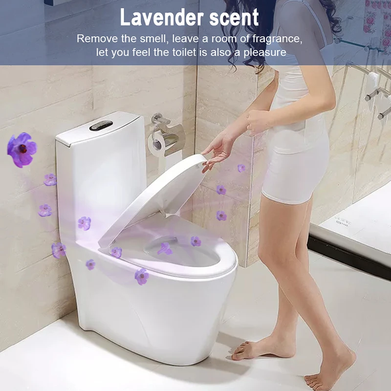 Очиститель для унитаза, волшебный автоматический смывной очиститель для туалета, помощник для очистки голубых пузырей, дезодорирует уборную в ванной комнате