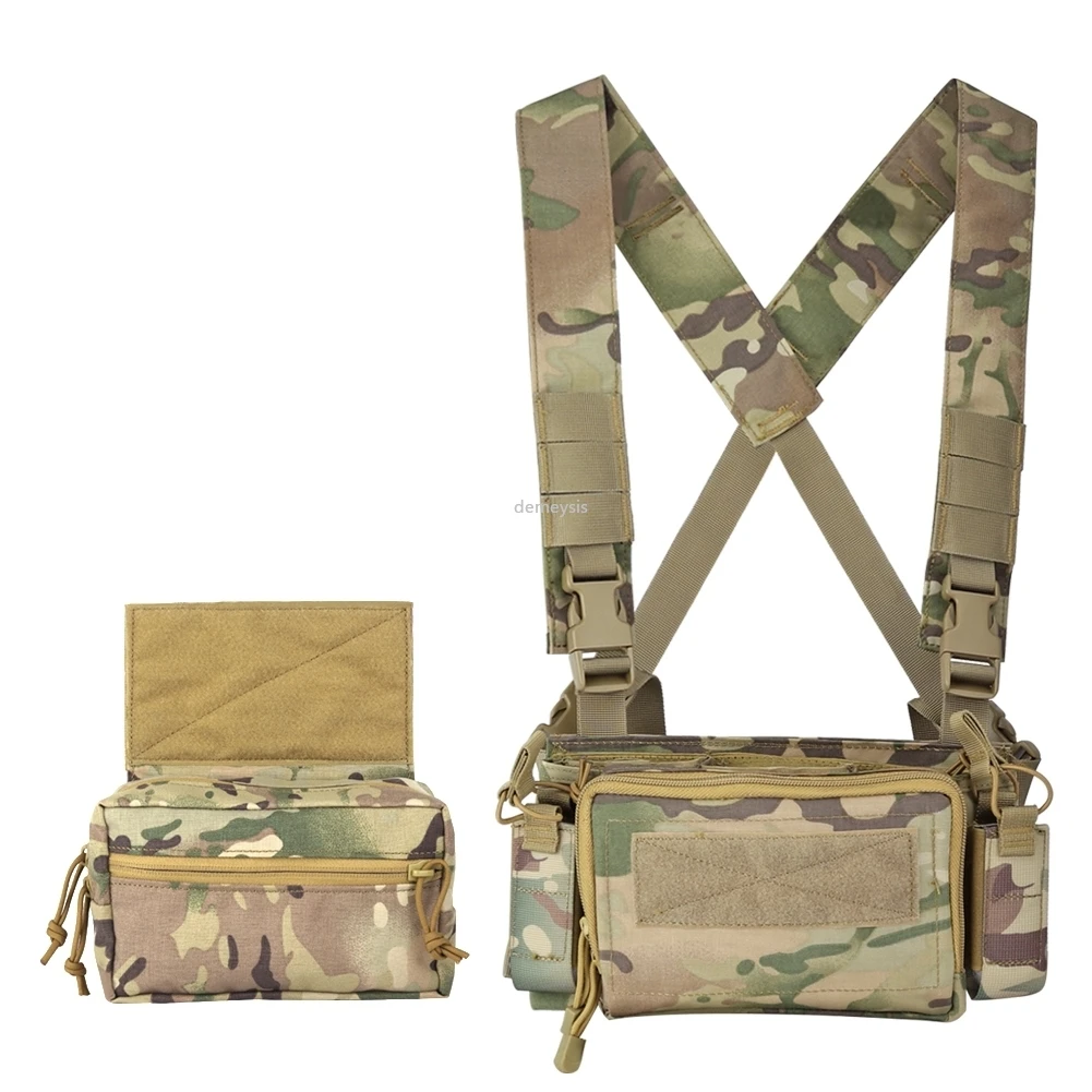 

Tactical Hunting MOLLE Vest Outdoor CS Wargame Army Combat Vests Airsoft Paintball Military Vest with Pouches