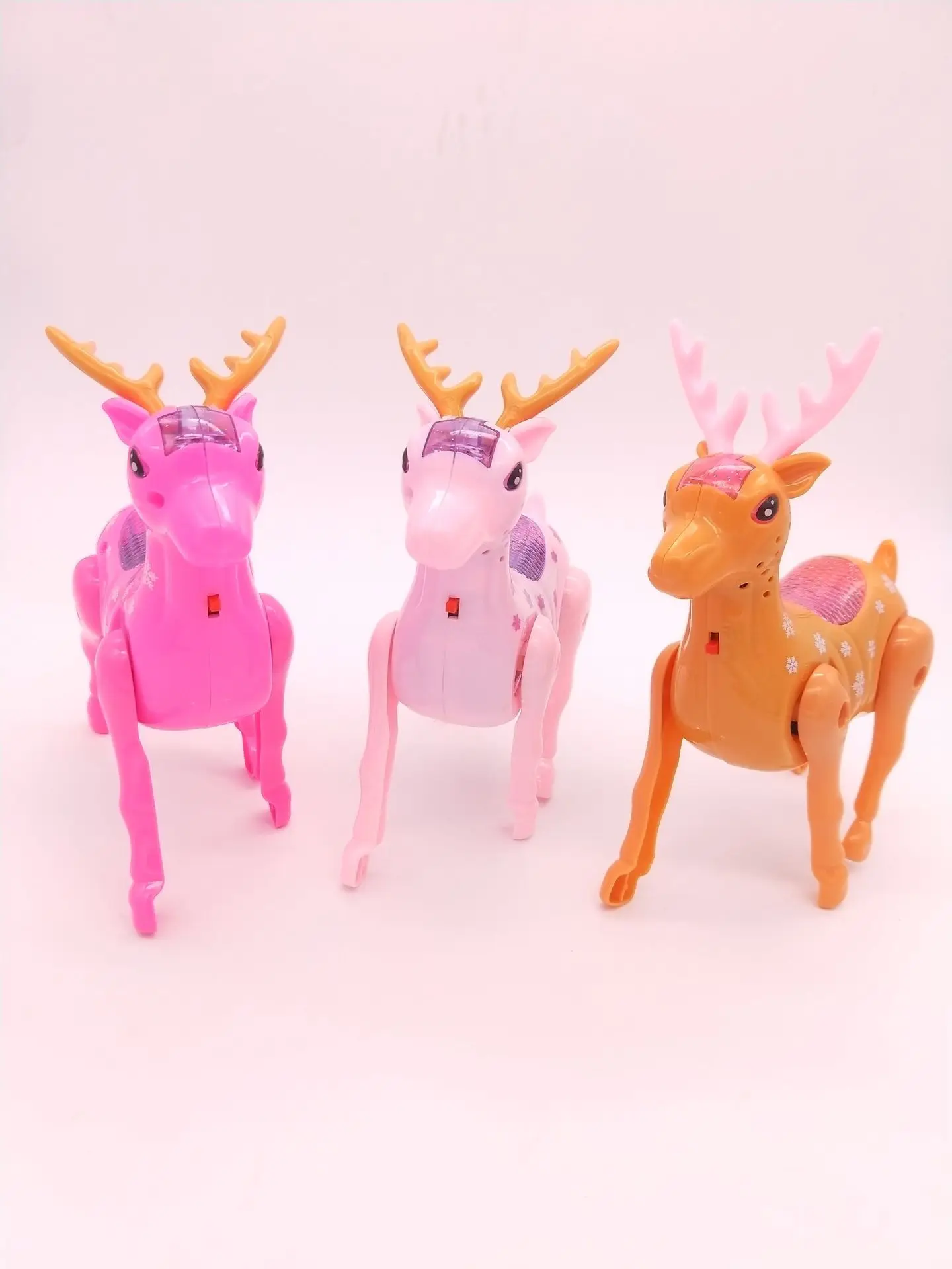 Детский Электрический поводок Sika Deer, креативный светильник, музыкальное крепление, проволока, светящаяся игрушка, ларек