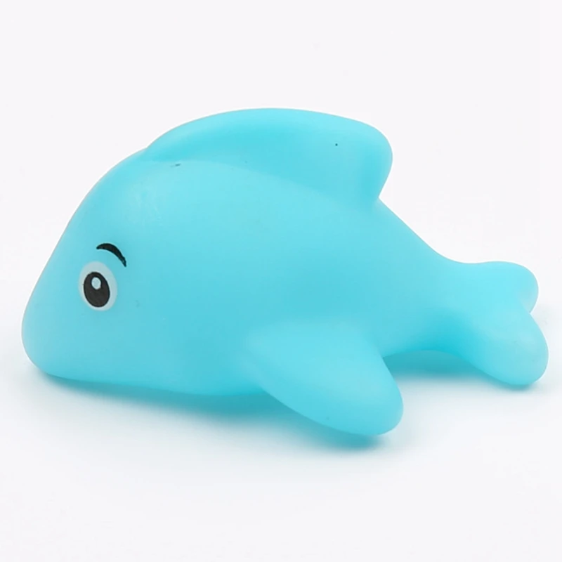 Kawaii пляжные игрушки животные Морская жизнь детская игрушка для ванной забавная желтая утка резиновая утка пляжная игрушка ванная вода игрушка безделушка животное - Цвет: ZWX147-08