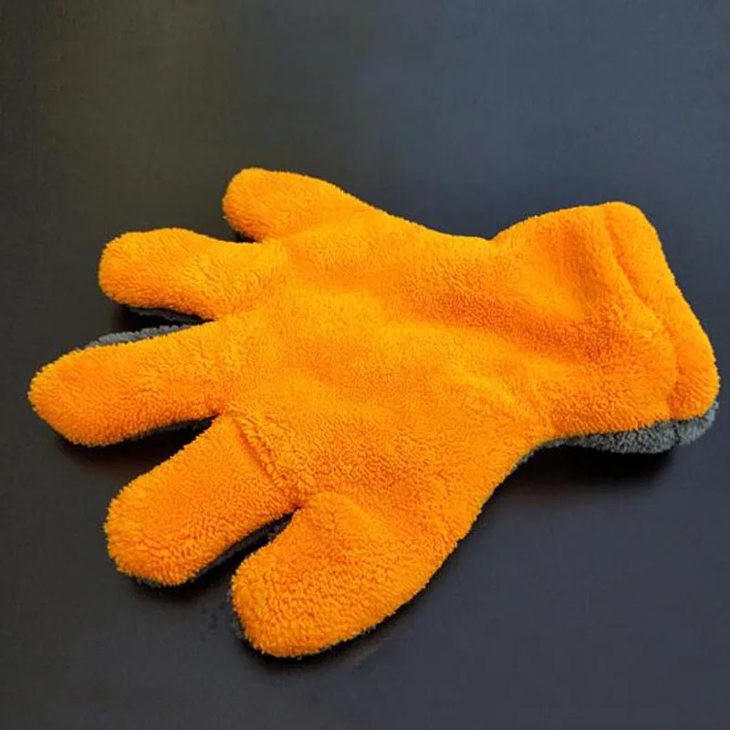 CDWTS Ultra-Luxury Microfiber Car Wash Gloves Car Cleaning Tool Home use Multi-function Cleaning Brush Detailing