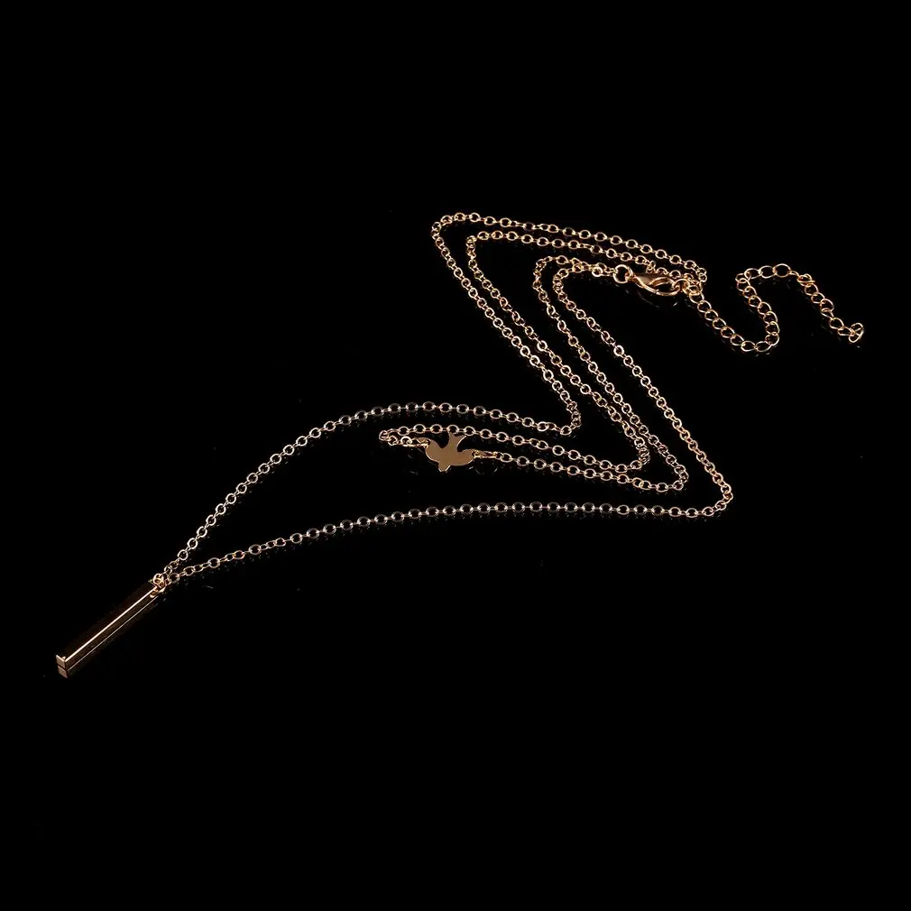 Clavicle Chain Flying Bird Pendant Choker Chunky Statement Fashion Charm Jewelry Women Necklace Exquisite Decoration