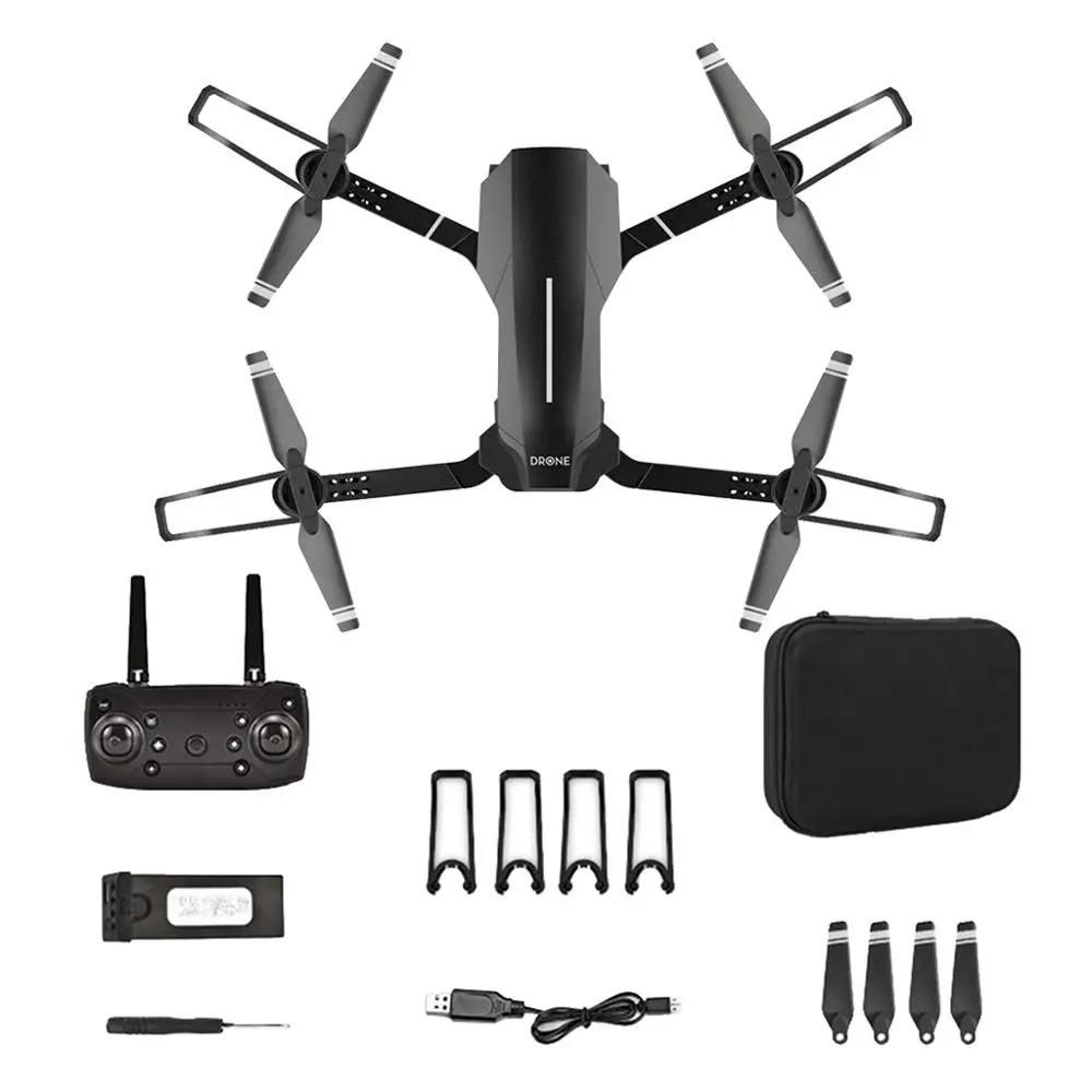 E98 E68 RC Drone WiFi FPV Drone w/ 4K Camera RC Quad 4K HD Camera Headless Mode Altitude Hold 200W Headless Mode RC Quadcopter