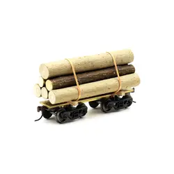 Деревянная загрузка модель автомобиля игрушечный строительный поезд песочный стол моделирование трейлер база диорама Ландшафтная