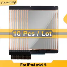 10 Pcs/Lot 100% Tested Touch For Ipad mini 4 A1538 A1550 Touch Screen Digitizer Assembly Replacement