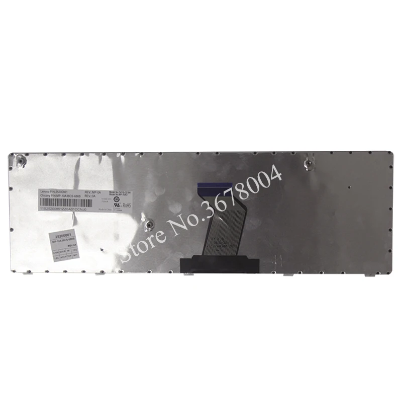 Для LENOVO Ideapad V570 V570C V575 Z570 Z575 B570 B570A B570E V580 V580C B570G B575 B575A B575E B590 B590A клавиатура для компьютера c английской раскладкой