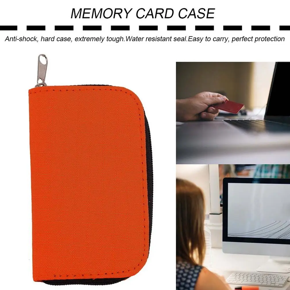 4 цвета, SD, SDHC, MMC, CF, для хранения карт памяти Micro SD, сумка для переноски, чехол, держатель, защитный кошелек