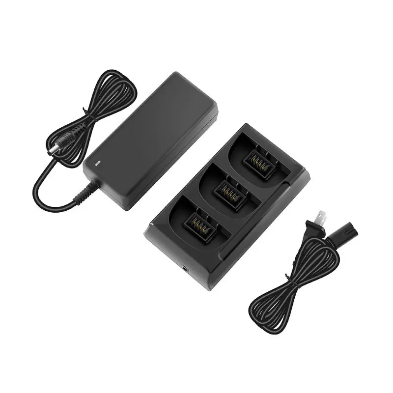 1Set High Capacity Intelligent Battery Charger 3 Ports Fast Charging Adapter for Parrot Bebop 2 Drone/FPV Accessories