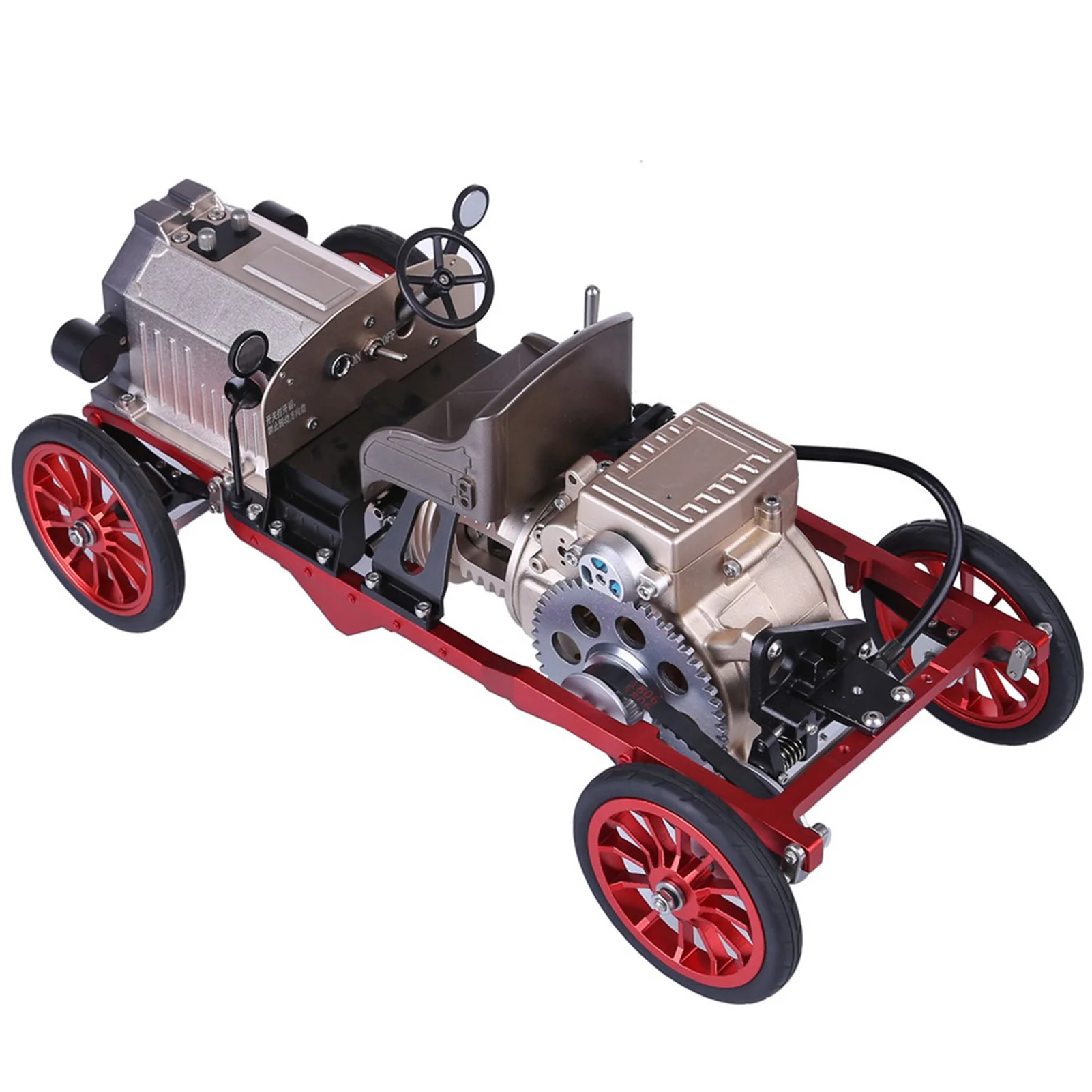 New Teching Assembly Dm227 Diy Vintage Classic Car Metal Mechanical