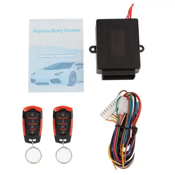

Car Remote Central Door Lock Keyless Entry Alarm System Locking Kit Waterproof Controller Universal Automobiles Accessories
