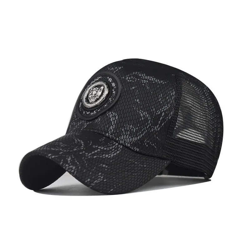 2021 sommer Mesh Baseball Kappen Neue Mode-Trend Für Männer Frauen Hip Hop Hysterese Atmungsaktive Net Sun Hut Oudoor Sport streetwear – Detail 4