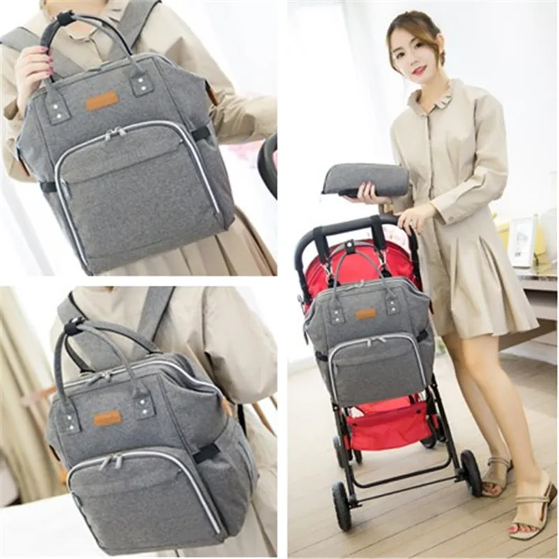 Multifunctional Baby Diaper Bag Large Capacity Mummy Maternity Handbag Stroller Baby Care Feeding Bag Outdoor Travel Backpack