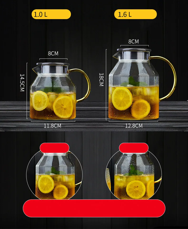 suco limonada jarro flor bule de chá