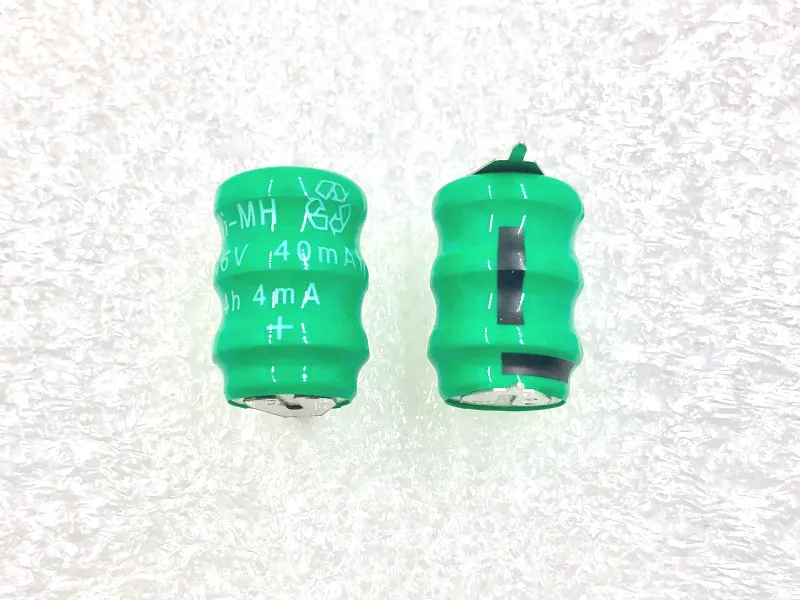 5 шт Ni-MH аккумулятор 40mAh 3,6 V 12,3x17,5 MM аккумуляторная батарея