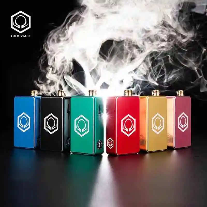 

Original OHM AIO Vape Mod Starter Kit with USB Port 45W OHM Box Mod 3ml Vaporizer Tank Atomizer Fit 18650 Battery Nice Pod Kit