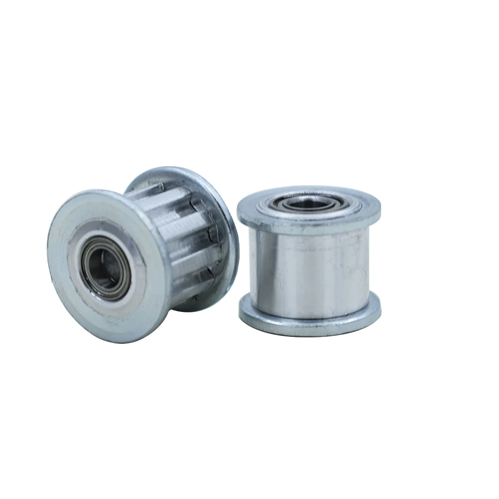 

XL 18T Timing Belt Idler Pulley With/Without Teeth 5/6/7/8/10/12/15mm Bore Idle Pulley 11mm Belt Width Bearing Synchronous Wheel