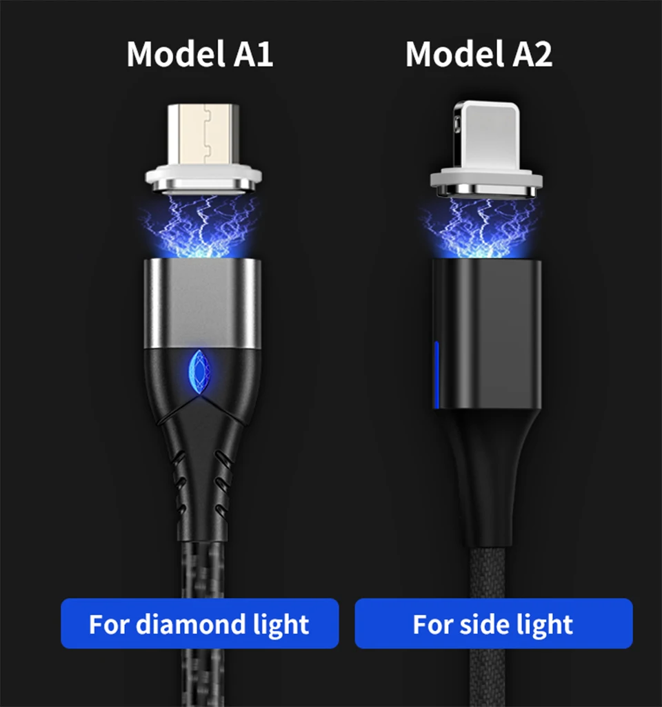 Магнитный 3а 18 Вт USB кабель для быстрой зарядки и передачи данных для type C Lightning Micro USB QC3.0 Быстрая зарядка для мобильных телефонов iPhone Android