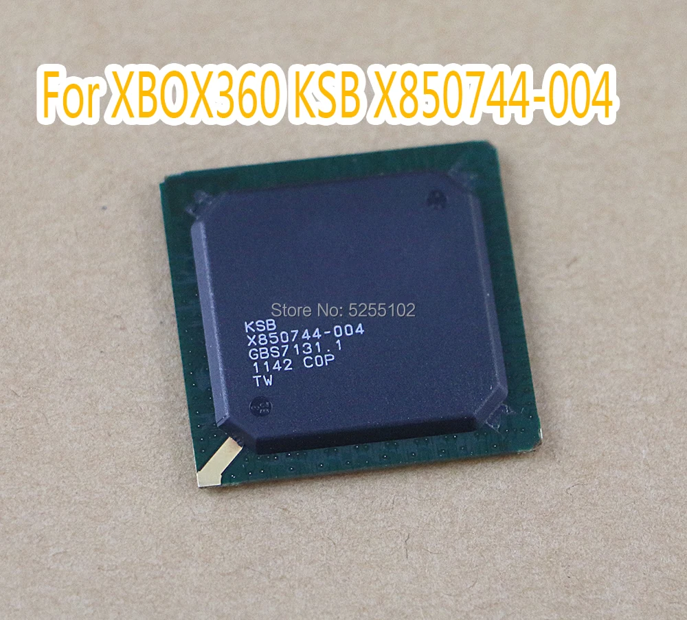 1 шт./лот Оригинал используется Замена для Xbox360 Xbox 360 KSB X850744-004 X850744 004 GPU BGA игральная
