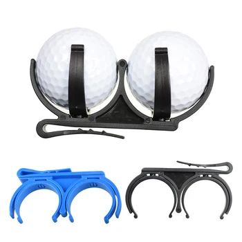 

2x Practical Ball Holder Golf Clip Accessories for Magic Ball Games Magician Golfer Golf Ball Plastic