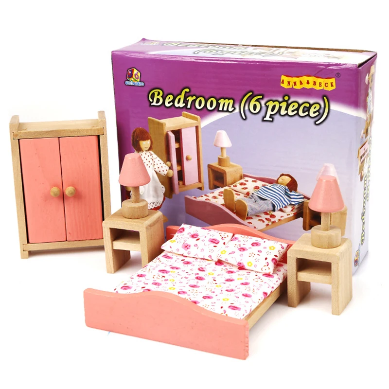 Мини-мебель детский игровой домик игрушки DIY маленькая мебель для ролевых игр мебель игрушки для детей