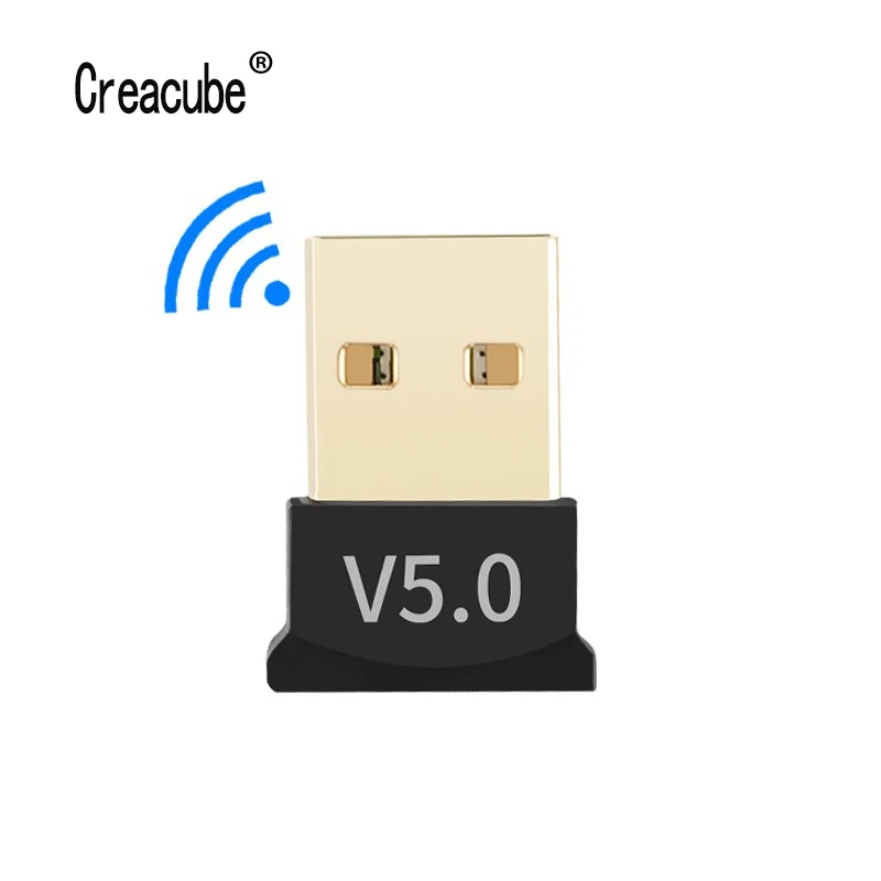 Creacube V5.0 беспроводной USB Bluetooth 5 0 адаптер bluetooth музыкальный приемник передатчик для