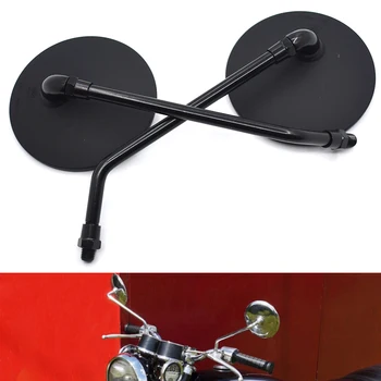 

Universal round 10mm motorcycle rearview mirror convex mirror for BMW F800GS F800R F800GT F800ST F800S F700GS F650GS