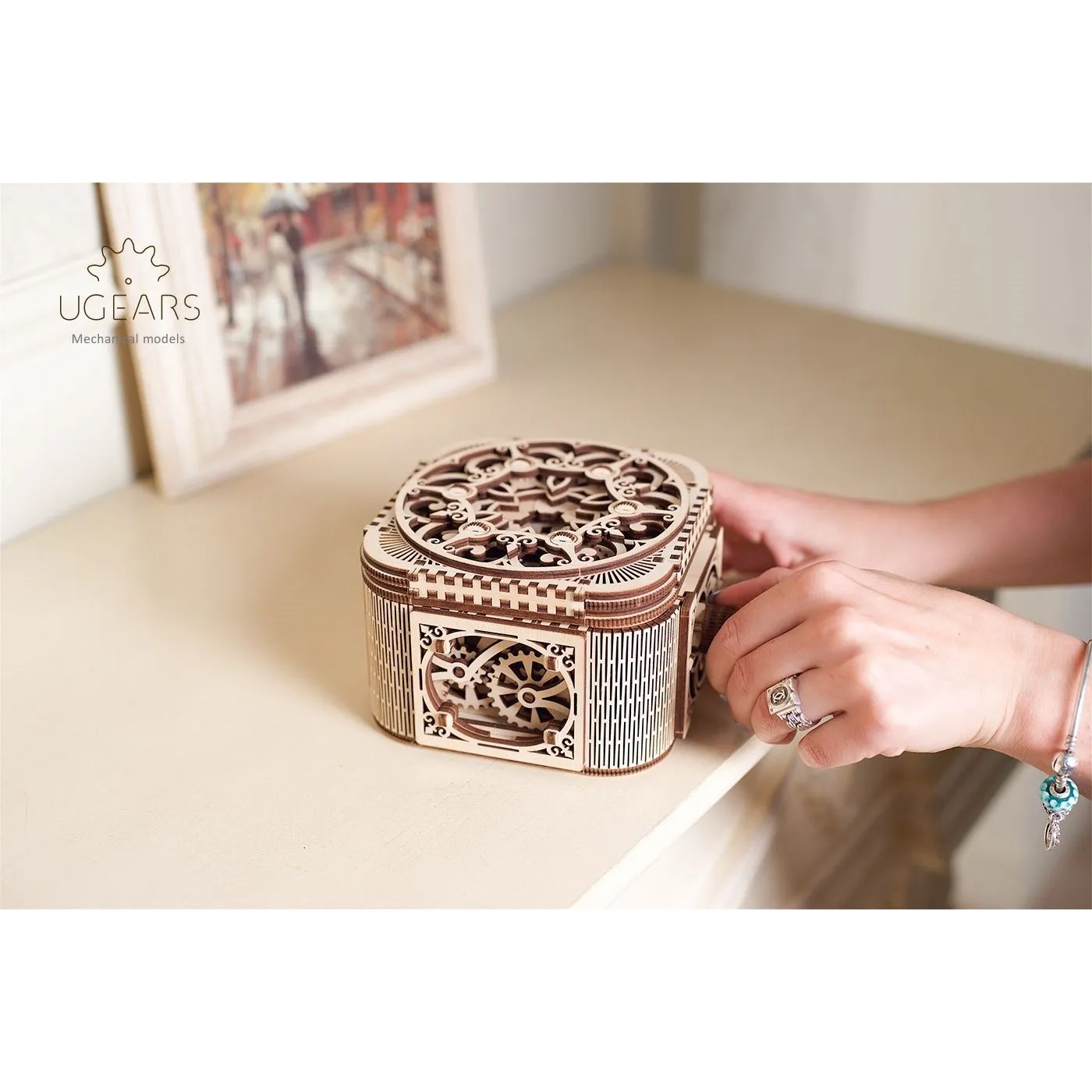 Сборная модель Шкатулка с секретом UGEARS