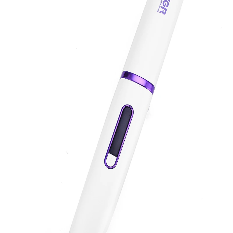 Modelador de Cabelo Display Negativo Ferro Liso Rápido Alisamento Curling Ferros Profissional Cerâmica Ânion Alisador Cabelo Lcd Íon 2 Ferros alisamento