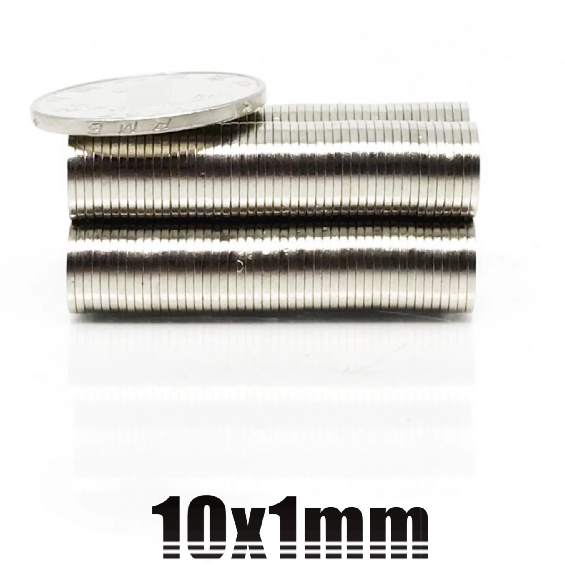 Neodymium Magnet round magnets neodymium magnets 10x1 10mm x 1mm N35 NdFeB Round Super Powerful Strong Permanent Magnetic imanes Disc 10x1mm 20-500Pcs